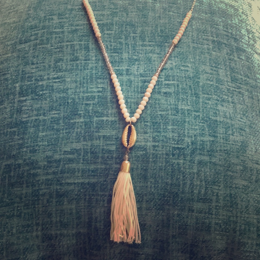 Tassel necklace